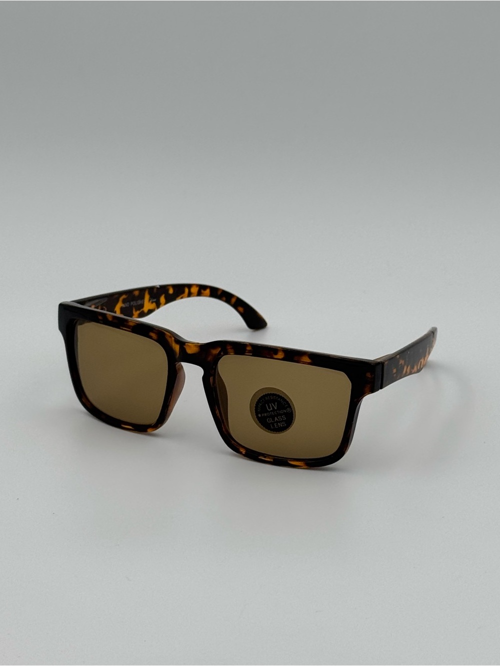 Tortoise Shell Sunglasses UV Protection Glass Lens